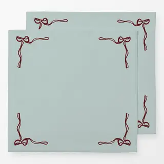 Servietten Blue/Red