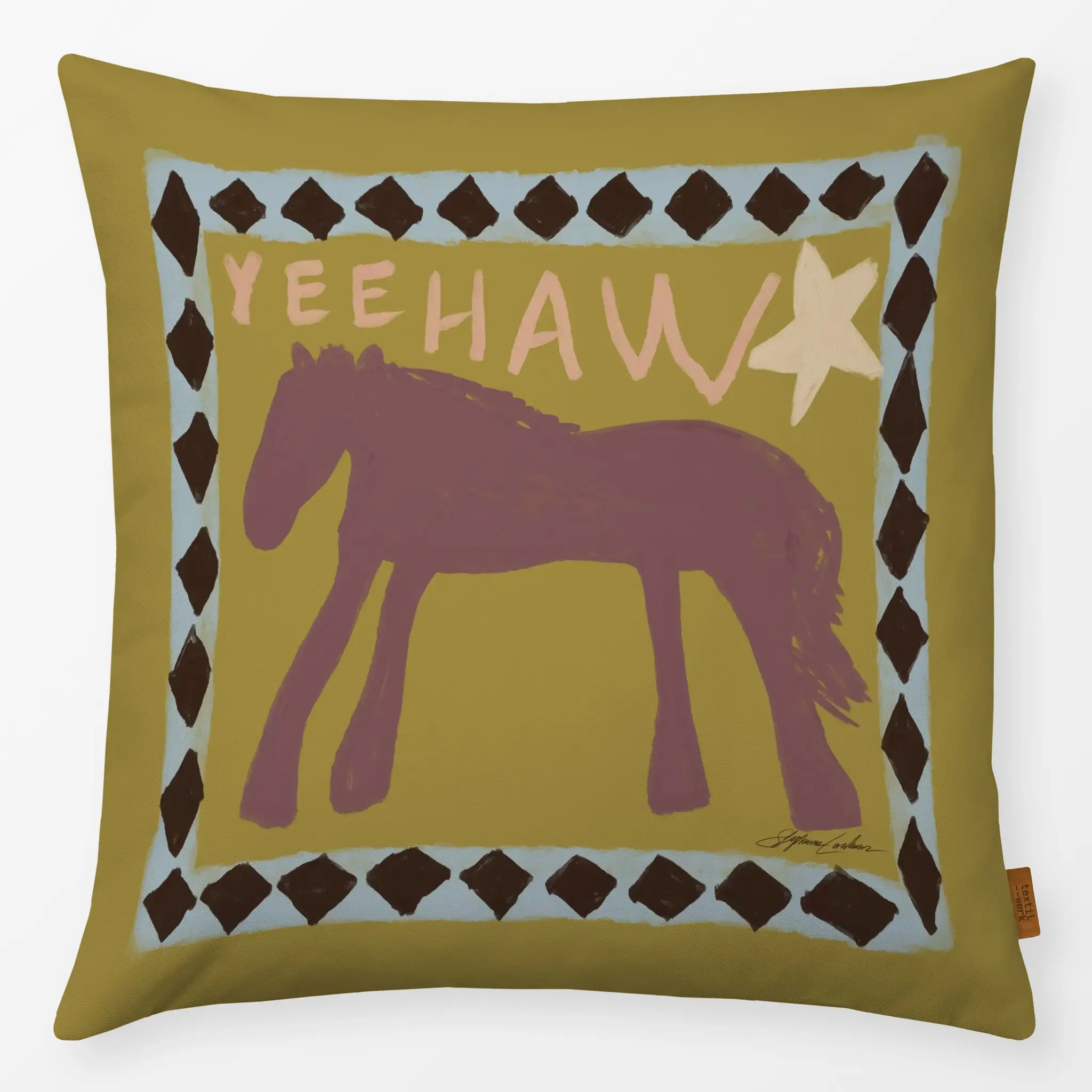 Kissen Kissen Yeehaw Horse