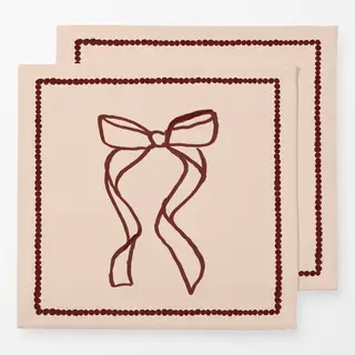Servietten Pink/Red