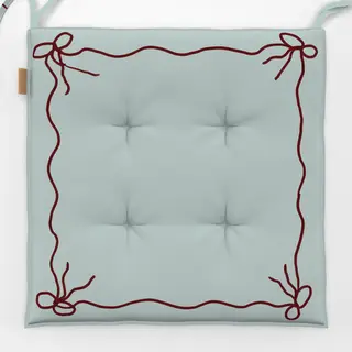 Sitzkissen Blue/Red