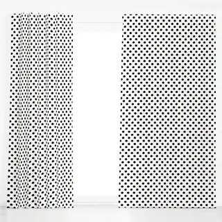 Dekovorhang White/Black