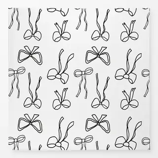 Tischdecke White/Black