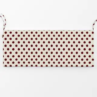 Bankauflage Beige/Red