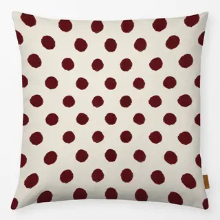 Kissen Beige/Red