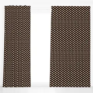 Dekovorhang Brown/Beige