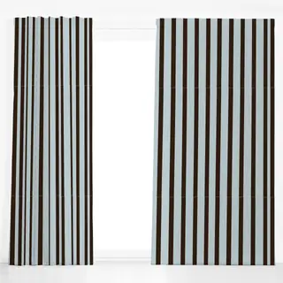 Dekovorhang Thin Chocolate Stripes