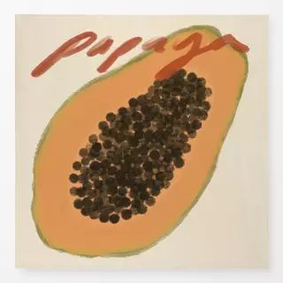 Tischdecke Papaya