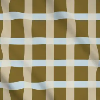Meterware Grid Checkered Green
