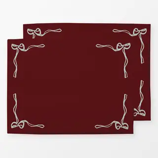 Tischset Red/Blue