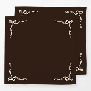 Servietten Brown/Beige
