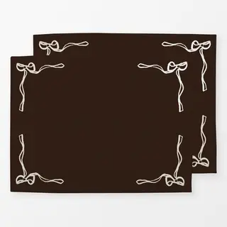 Tischset Brown/Beige