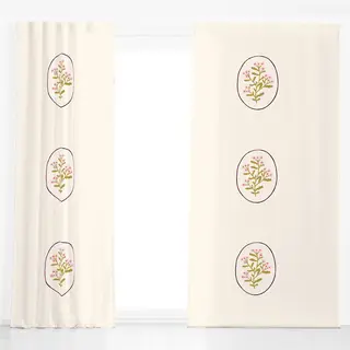 Dekovorhang Florals In Frame