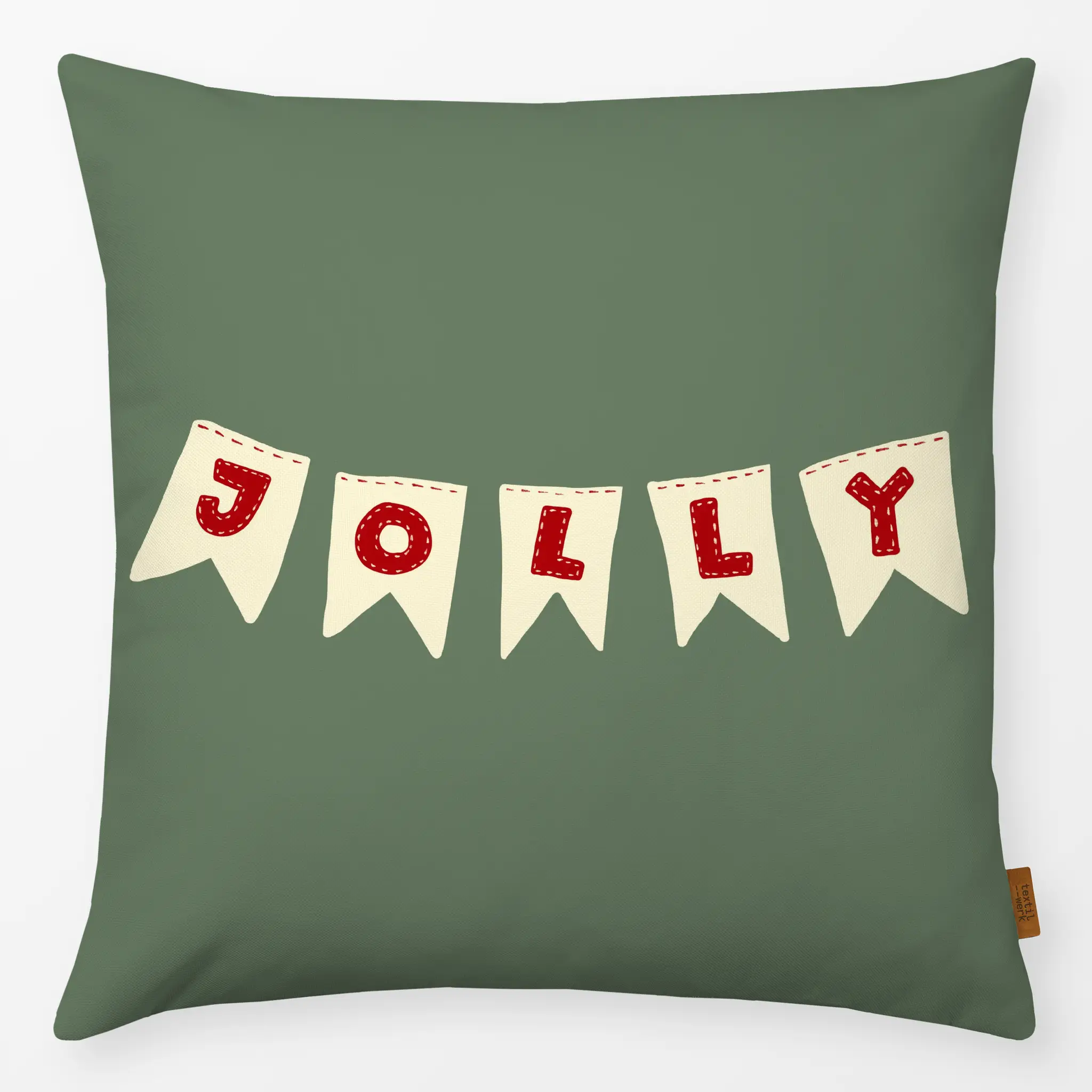 Kissen Kissen Christmas Jolly Garland