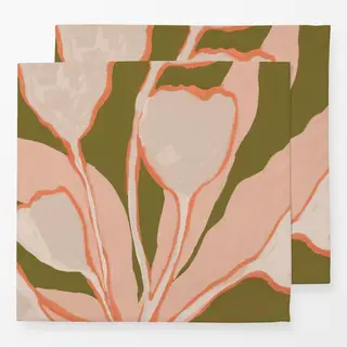 Servietten Abstract Tulips