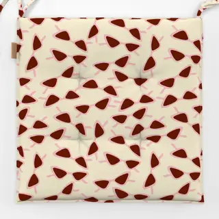 Sitzkissen Retro Summer Sunglass Pattern