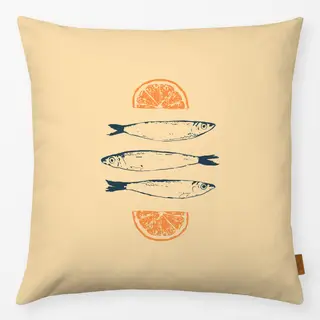 Kissen Sardine Fish & Orange Slices