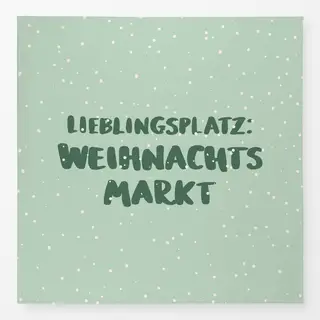 Tischdecke Weihnacht Markt Lieblingsplatz