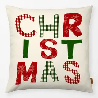 Kissen Crafting Christmas Typography