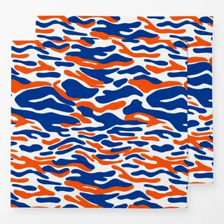 Servietten Abstract Wave Pattern