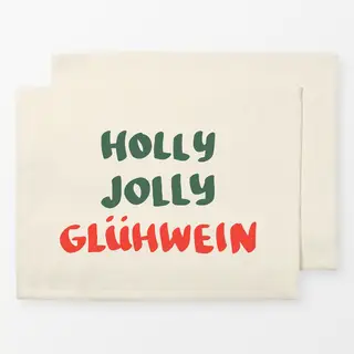 Tischset Holly Jolly Glühwein