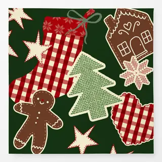 Tischdecke Crafting Christmas Scrapbook