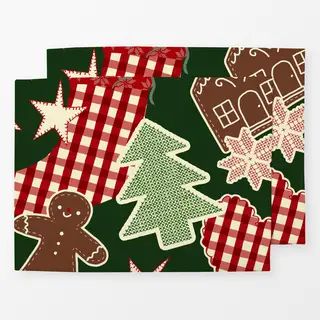 Tischset Crafting Christmas Scrapbook