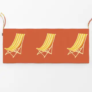 Bankauflage Retro Summer Beach Chair