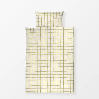 Bettwäsche Green Checks