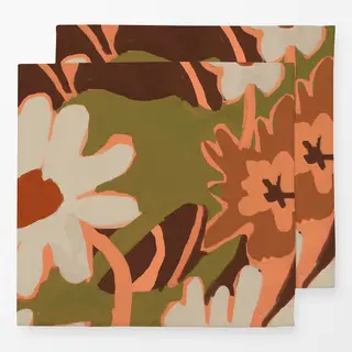 Servietten Abstract Flowers