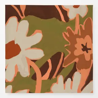 Tischdecke Abstract Flowers