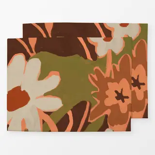 Tischset Abstract Flowers