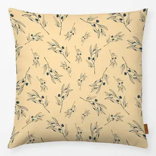 Kissen Santorini Olive Pattern