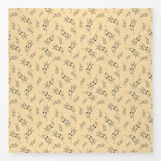 Tischdecke Santorini Olive Pattern