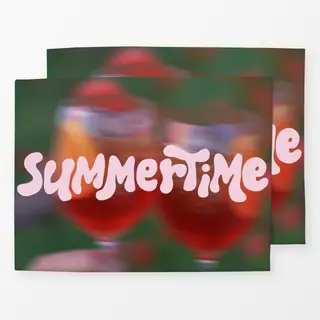 Tischset Summertime