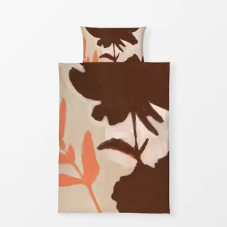 Bettwäsche Brown Plant Silhouette
