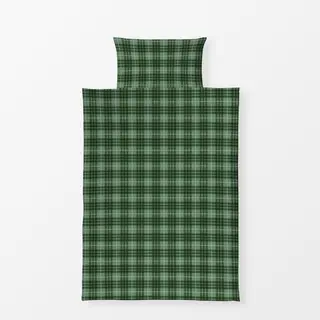Bettwäsche Green Christmas Plaid