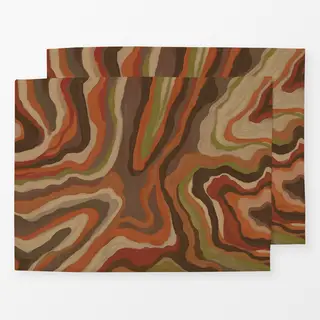 Tischset Wavy Earth