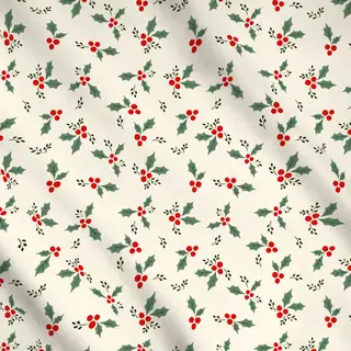 Meterware Cute Holly Pattern
