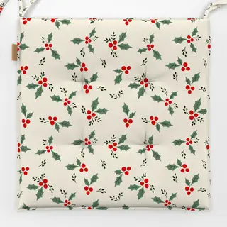 Sitzkissen Cute Holly Pattern