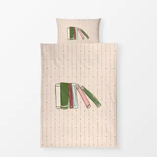 Bettwäsche Leaning Books
