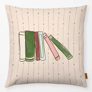 Kissen Leaning Books