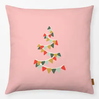 Kissen Christmas Market Flag Tree