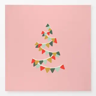 Tischdecke Christmas Market Flag Tree