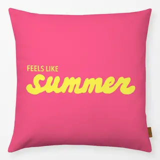 Kissen Feels Like Summer pink