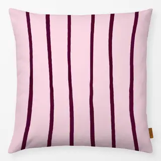 Kissen Light Purple Stripes