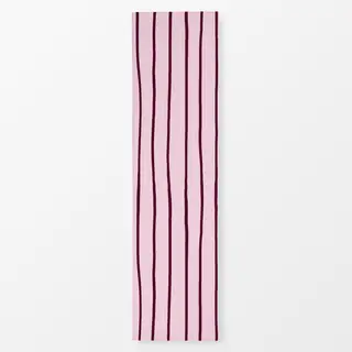 Tischläufer Light Purple Stripes