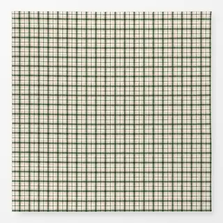 Tischdecke Christmas Green & Cream Plaid