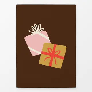 Geschirrtücher Christmas Gifts On Brown