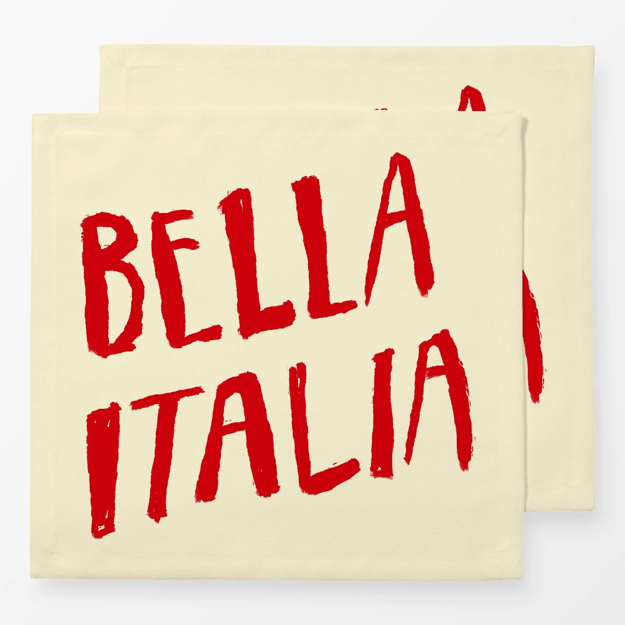 Servietten Servietten Red Bella Italia