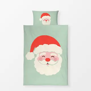 Bettwäsche Santa Claus Cute Face